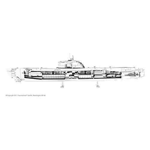 Tipo Fascinaciones La Tierra Del Metal Alemán U-boat Xxi 3d 