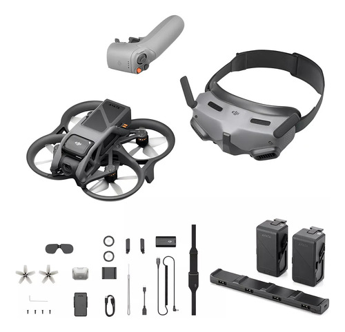 Drone Dji Avata 2 Fpv Fly More Combo 1x Bateria Cor Cinza (Usado)