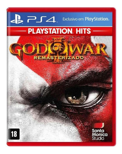 Jogo God Of War 3 Remasterizado Mídia Física - Ps4