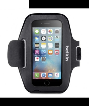 Imagen 1 de 1 de Brazalete Belkin iPhone 6 Sportfit Negro/gris