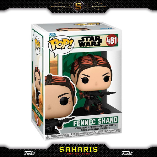 Funko Pop Star Wars The Book Of Boba Fett Fennec Shand 481