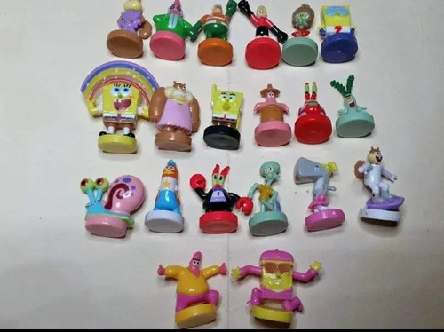 Figuras De Colección Bob Esponja (Usado)