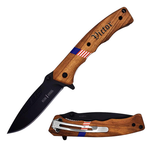 Cuchillo De Bolsillo Personalizado Grabado Con Láser