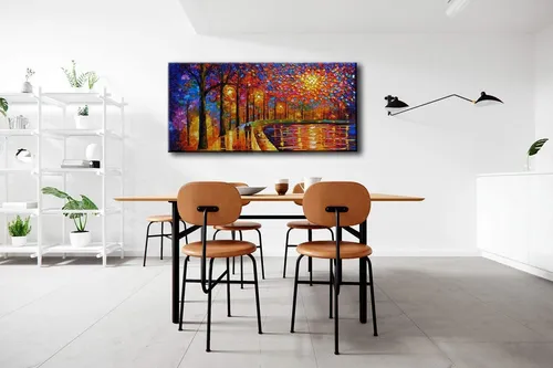 Arte Contemporáneo Paisaje Im Onista Pintura Al Óleo...
