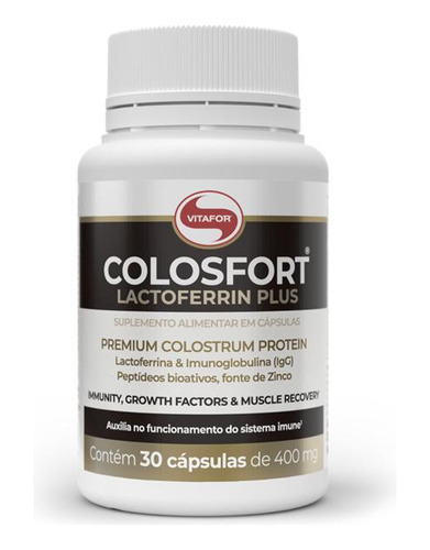 Colosfort Premium Colostrum Protein 30 Caps Vitafor Original