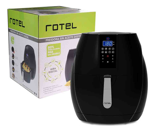 Freidora Sin Aceite 3.5 Litros Aira Digital Rotel P G 