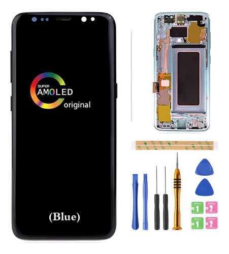 Pantalla Lcd Repuesto Para Samsung Galaxy Azul Coral