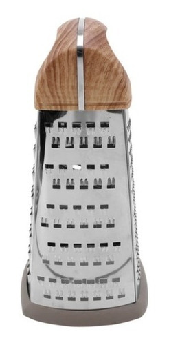 Rallador Vertical 4 Lados Y Asa De Bambú Crown Baccara