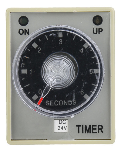 Timer Relay 6s, 8 Pines, Temporizador, Raíl Din, Para Mecáni