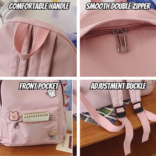 Bilipopx Mochila Para Computadora Portátil Escolar Linda Y E