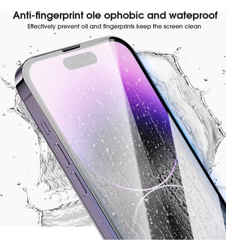 Vidrio Templado Para Iphone 16 16 Pro 16 Pro Max 9d Full 16 Pro
