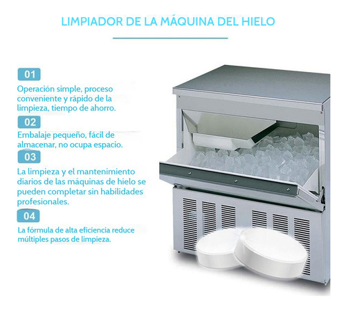 Limpador De Máquina De Gelo, Descalcificador