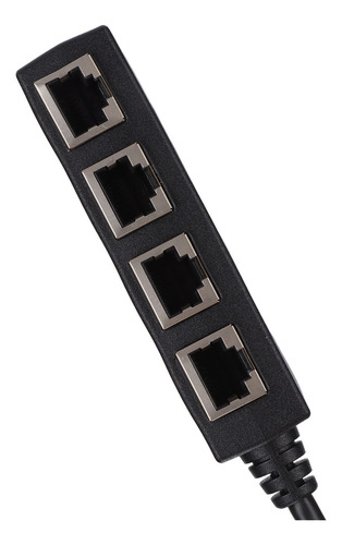 Adaptador De Cable De 1 A 4 Puertos Rj45 Splitter Smooth Tra