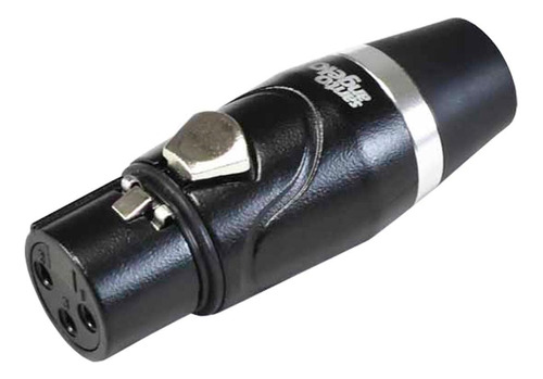 Conector Xlr Femea De Linha Sas3 Pro Preto - Santo Angelo