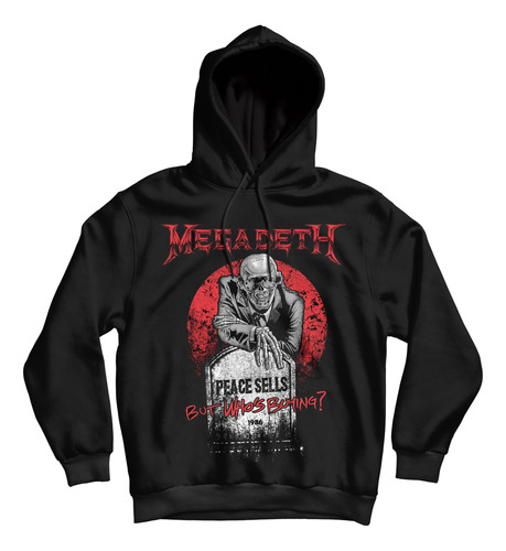 Megadeth Hoodie Oficial Whos Buying Rock Activity