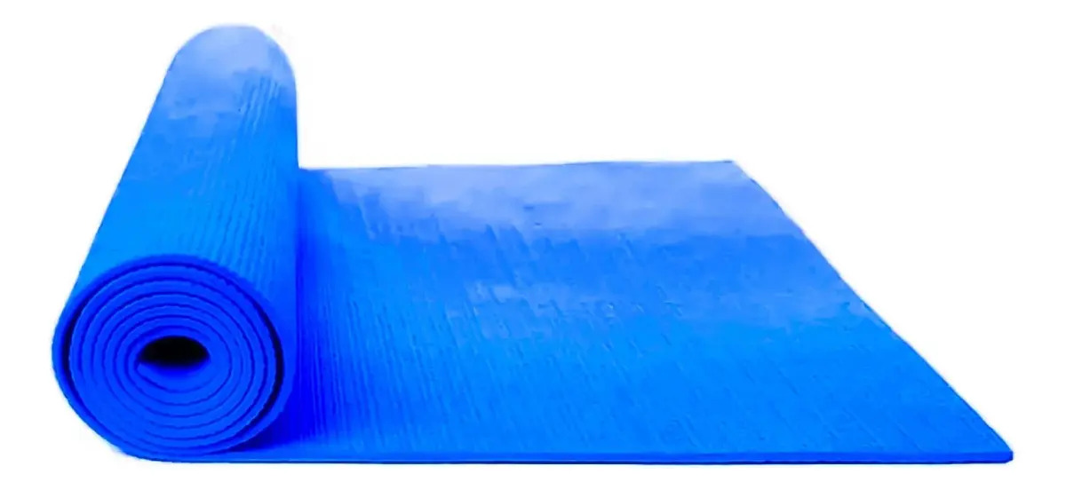 Colchoneta Yogamat Pilates Gimnasia Abdominales 3mm El Rey Color Azul