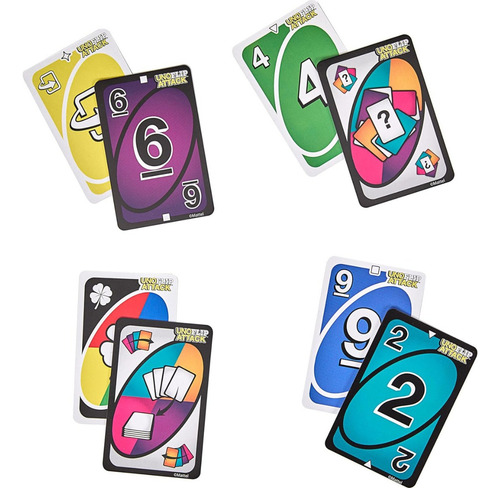 Uno Attack Flip Portátil Con Lanzador Y Sonidos Interactivos