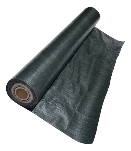 Rafia Cubre Cerco Brotex 1.50m X 50 Metros De Largo Verde Oscuro