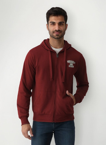 Sudadera Lisa Hombre Deportiva Con Gorro Moda Bingos Star