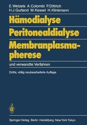 Hamodialyse, Peritonealdialyse, Membranplasmapherese : Un...