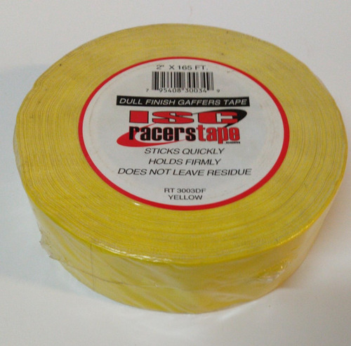 Cinta De Ducto Amarillo  Isc Racers Tape 48mm X 55m