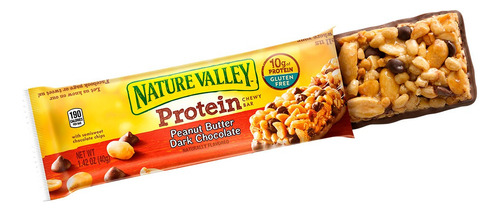 Barras De Cacahuate Con Chocolate Oscuro 200g Nature Valley