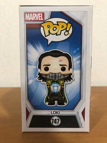 Loki 747 Avengers Endgame Funko Pop! Movies Exclusive Glows