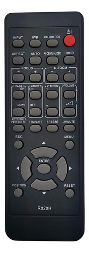 Control Remoto De Proyector R020h Para Mc-aw3506, Mc-ax3506,