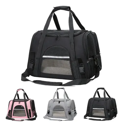 Bolsa De Transporte Para Gatos - Ergonómica, Espaciosa, Antiarañazos, Ideal Para Viajes O Veterinario (Tamaño M O L)