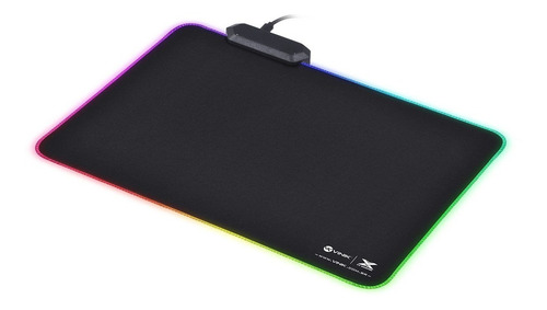 Mousepad Vinik Vx Gaming Rgb 250x350x3mm Preto + Nfe