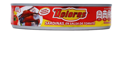 Sardina Dolores En Salsa De Tomate 12 Pz De 425 Gr C/u 