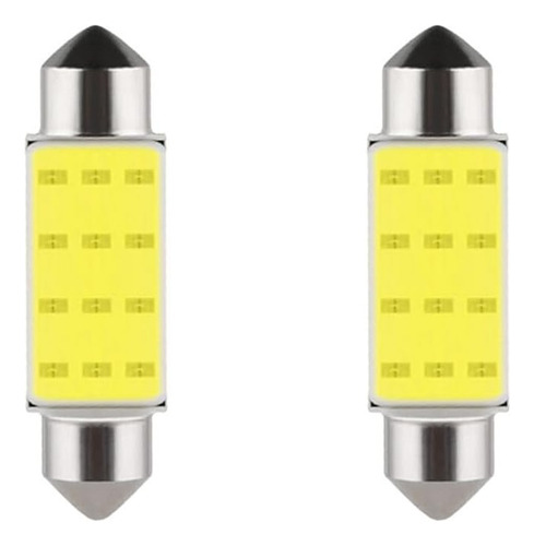 Lamparas Led 41mm Kobo Tubular Blanco Frio 6000k 12v 4,1cm