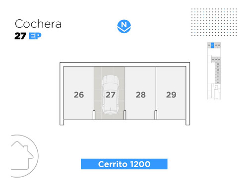 Imagen 2 de 2 de Cochera - Abasto
