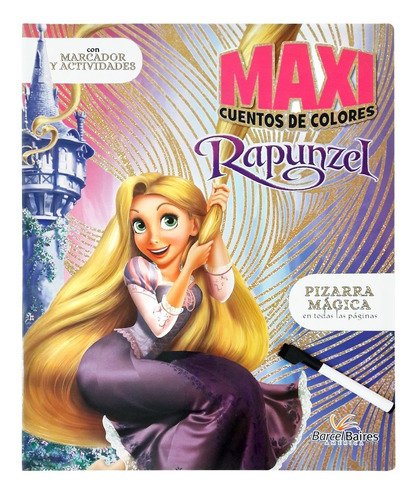 Maxi Cuentos Disney Rapunzel Libro Pizarra · Que