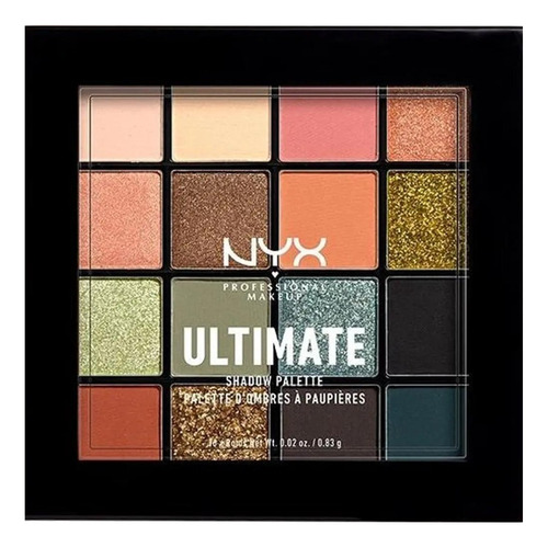 Paleta De Sombras Ultimate Shadow Palette - Utopia - Nyx