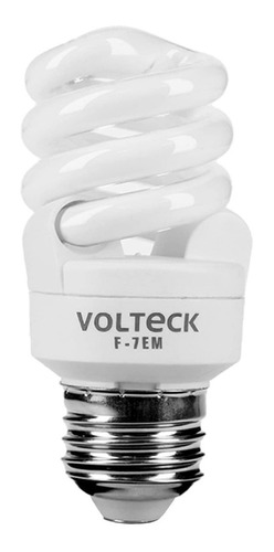 Foco 7 W Espiral Mini T2 Volteck 48202 Color de la luz n/a