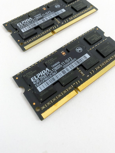 Memoria Ram 8gb Kit (2x4gb) Elpida Originales iMac 21,5