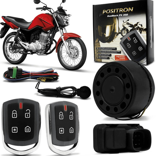 Alarme Motos Universal Positron Duoblock Px G8 350 Presença