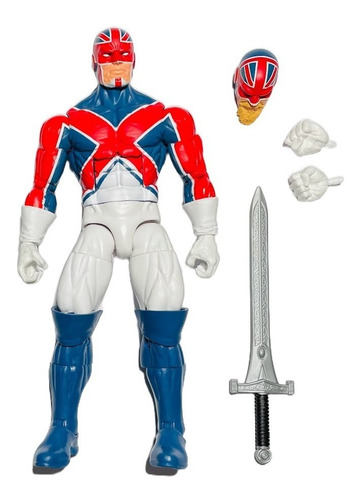 Marvel Legends Capitão Bretanha Avulso - Hasbro Excalibur