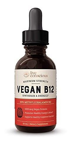 Colágeno  Gotas Líquidas Sublinguales De Vitamina B12 Vega