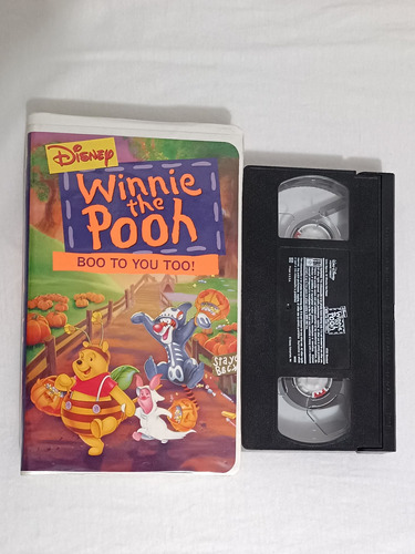 Winnie The Pooh Boo To You Too! Película Vhs
