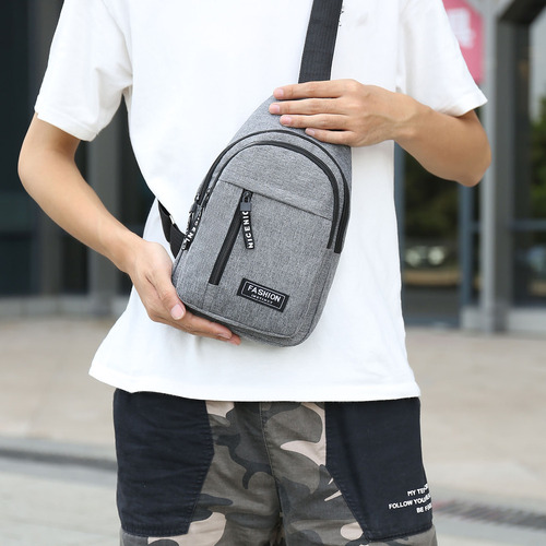 (bk-3) Mochila Bandolera Tipo Bandolera Con Puerto De Carga