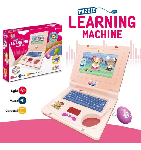 Máquina De Aprendizaje De Juguetes Iluminadores De Simulació