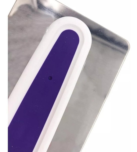 Imagen 6 de 10 de Espatula Alisador Scraper De Acero Para Tortas Repostería