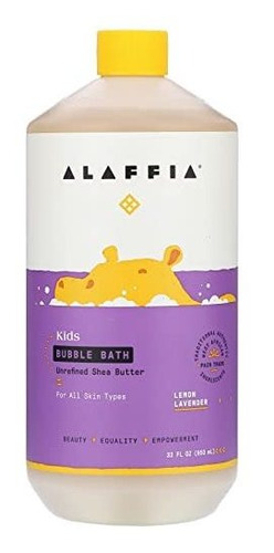 Todos Los Días Alaffia Shea Baño De Espuma Para Bebés Y Niño