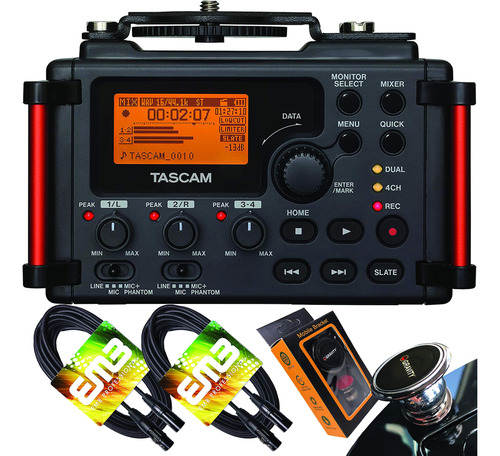 Tascam Dr-60dmkii Grabadora De Campo Multipista De 4 Entrad.