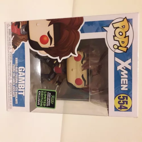 Funko Pop! Marvel X-men Gambit 554 Exclusivo Original Colecionavel - Moça  do Pop - Funko Pop é aqui!