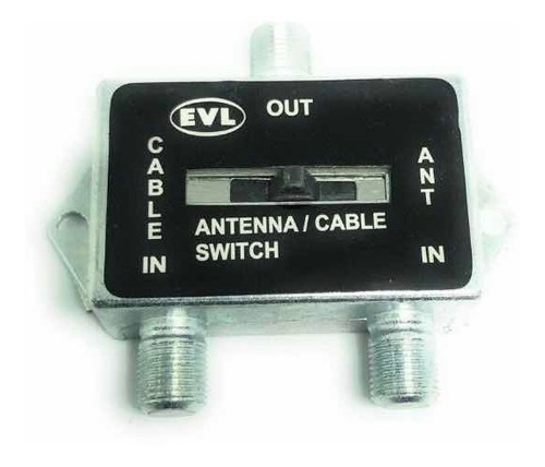 Selector  Switch Antena Coaxial 1 A 2 Vias Plastico