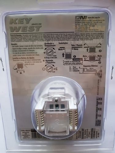 Imagem 2 de 3 de Sensor De Presença Automático Para Embutir Bivolt - 127/220v