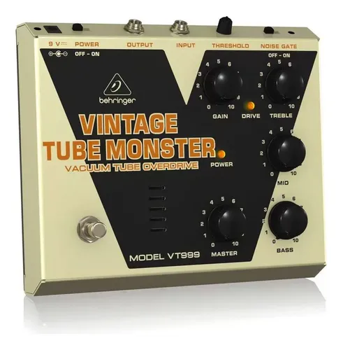 人気メーカー・ブランド Vt999 Behringer Pedal Vintage Overdrive Monster Tube ギター